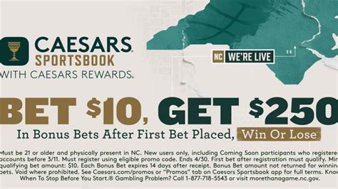 Caesars Sportsbook Promo Code for $250 Offer .
